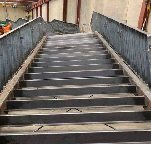 Stuctural Steel Stringer Stairs